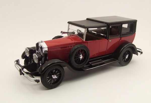 Модель 1:43 Isotta-Fraschini 8A Limousine Chiusa (closed) - red/black