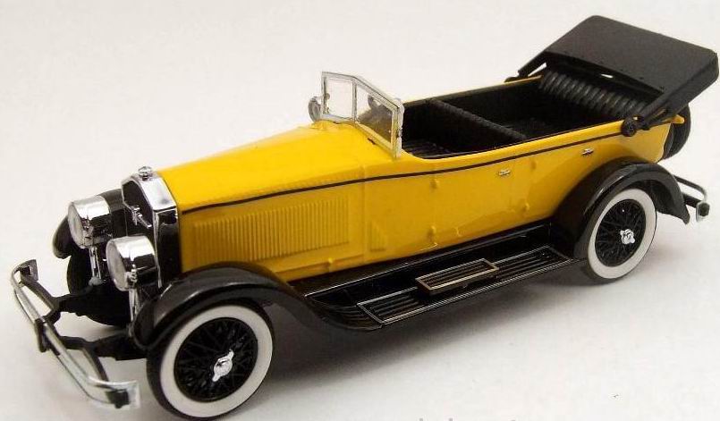 Модель 1:43 Isotta-Fraschini 8A Spider - yellow/black