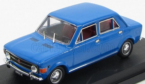 FIAT 128 4-door (1969), Blue Cannes
