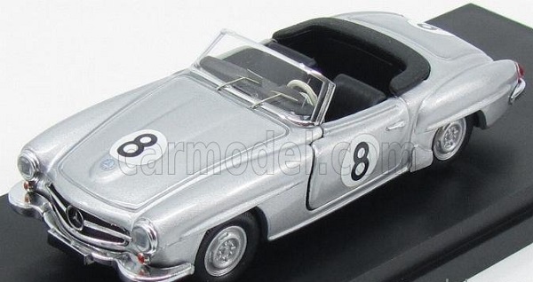 Модель 1:43 Mercedes-Benz 190sl Spider №8 Winner Macau GP (1956) D.Steane, Silver
