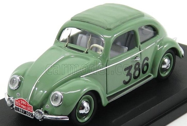 VOLKSWAGEN Beetle Maggiolino №386 Rally Montecarlo (1954) Prager - Culbert, Green