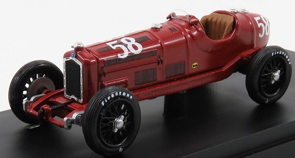 Модель 1:43 ALFA ROMEO F1 P3 Indy N 58 500 Miles (1939) L.tomei, Red