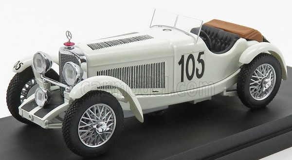 MERCEDES-BENZ Ssk Spider №105 Mille Miglia (1931) F.maino - E.strazza, White