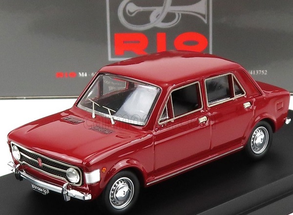 FIAT 128 4-doors (1969), Sport Red RIO4664 Модель 1:43