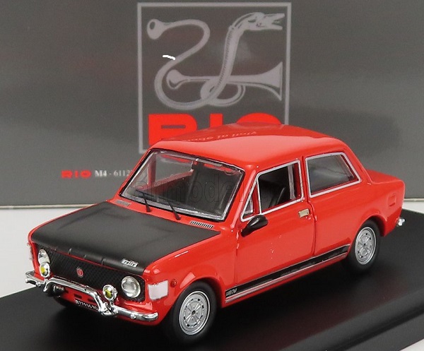 FIAT 128 Rally (1971), Red Black