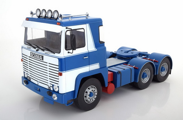 Модель 1:18 Scania LBT 141 - blue/white