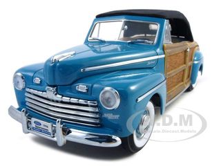 ford sportsman woody convertible - blue YM20048-BL Модель 1:18