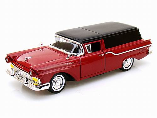 ford courier sedan delivery - red YM92209-RD Модель 1:18