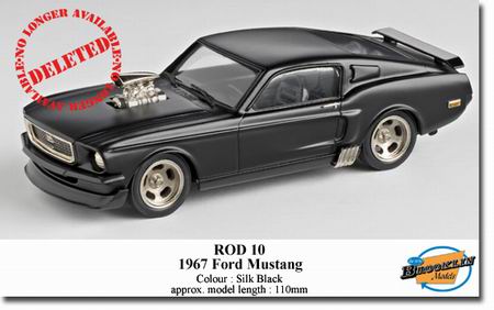 Модель 1:43 Ford Mustang - black