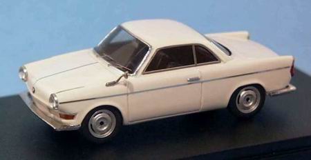 bmw 700 coupe white street 1959 kit S43K067B Модель 1:43