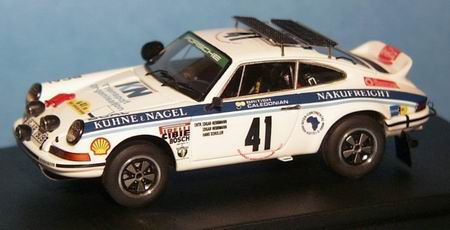 porsche 911 carrera rs №41 «kuhne - nagel» safari-rally (hans herrmann - schuller) (kit) S43K205C Модель 1:43