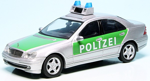Mercedes-Benz C-Klasse Avantgarde Sedan (W203) (2000) "Polizei" 004574 Модель 1:43