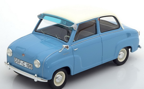 Модель 1:18 Goggomobil Limousine - light blue/white