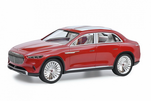 Модель 1:18 Mercedes-Maybach Vision Ultimate Luxury - dark red