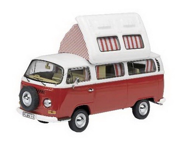 Модель 1:18 Volkswagen T2a Campingbus