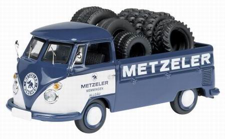 Модель 1:43 Volkswagen T1 PickUp «Metzeler» (пикап с покрышками)