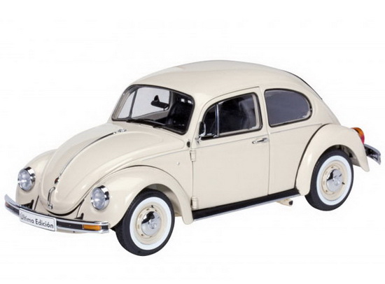 volkswagen beetle 1600i ultima edition mexico - creme 0291 Модель 1:18