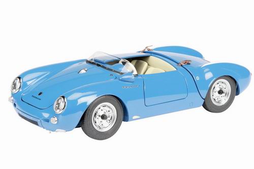 Модель 1:18 Porsche 550 Spyder - blue