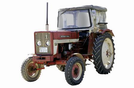international harvester ihc 423 трактор 3465 Модель 1:43