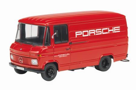 mercedes-benz l 408 фургон «porsche» - red 3570 Модель 1:43