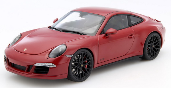 porsche 911 (991) carrera gts coupe - red 0390 Модель 1:18
