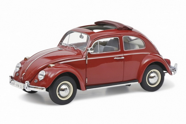 Volkswagen Käfer Faltdach - red