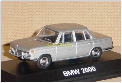 bmw 2000 - silver 2167 Модель 1:43