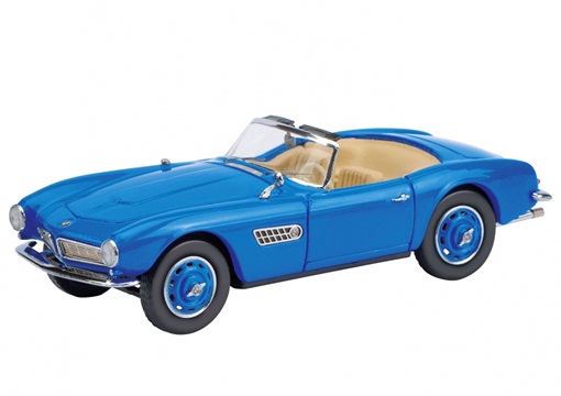 bmw 507 roadster - blue 2178 Модель 1:43