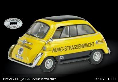 bmw 600 «adac-strassenwacht» 2348 Модель 1:43