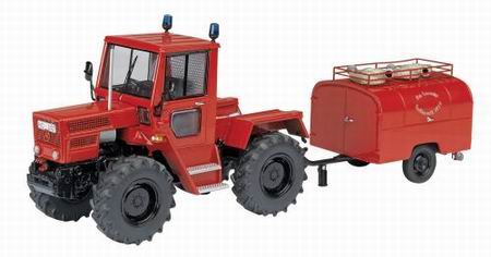 mercedes-benz tractor 65/70 feurwehr (пожарный с прицепом) 3137 Модель 1:43