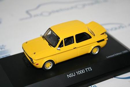 nsu 1000 tts - yellow 3183 Модель 1:43