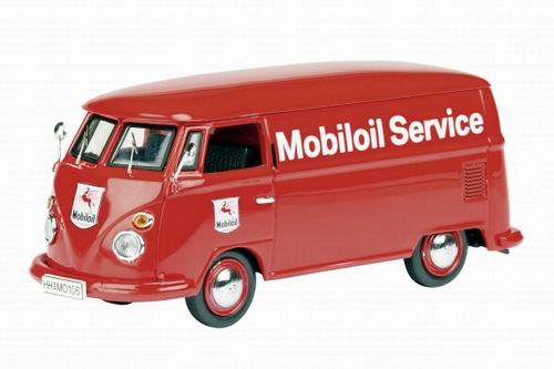 Модель 1:43 Volkswagen T1 фургон MOBILOIL Service - red