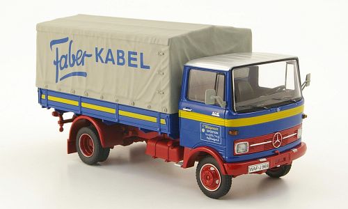 mercedes-benz lp608 «faber kabel» (грузовик с тентом) 3603 Модель 1:43