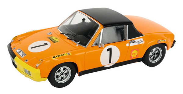 Модель 1:43 Porsche 914/6 № 1, оранжевый