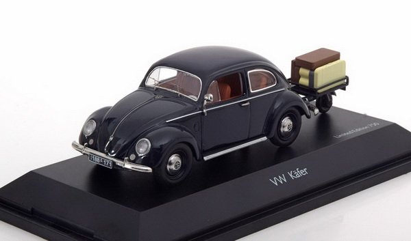 Модель 1:43 Volkswagen Käfer (c прицепом) - Dark Blue