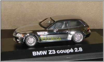 Модель 1:43 BMW Z3 Coupe 2,8 (E36/7) ~Chromeline~ - chrom