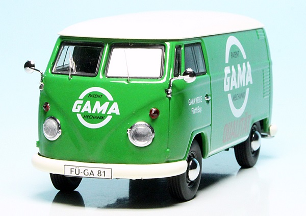 VW T1b Bulli Van "GAMA" green/white 450358700 Модель 1:43
