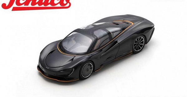 McLaren SpeedTail - 2019 - black metallic/orange 450928700 Модель 1:43