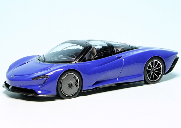 Модель 1:43 McLaren SpeedTail - 2019 - blue-metallic
