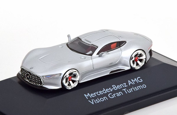 Модель 1:64 Mercedes-AMG Vision Gran Turismo silver