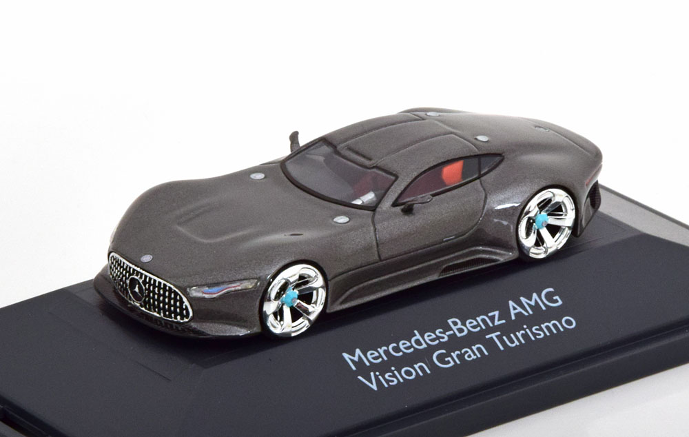 Модель 1:64 Mercedes-AMG Vision Gran Turismo Grey/metallic