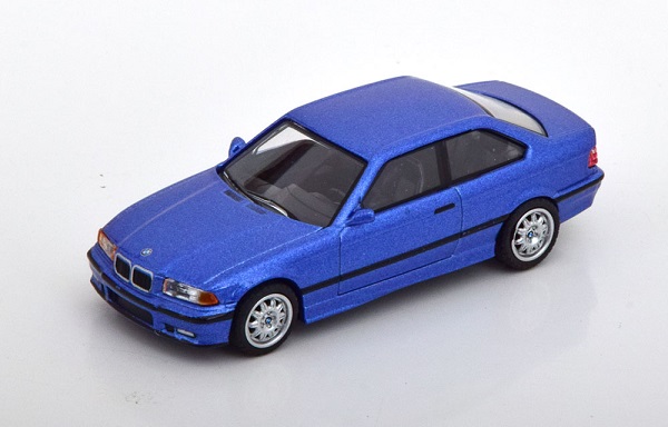 BMW M3 (E36) Coupe - blue met 452027200 Модель 1:64