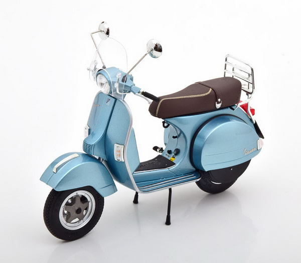 piaggio vespa px125 t5 millennium 70-years special edition - light blue met 6671 Модель 1:10