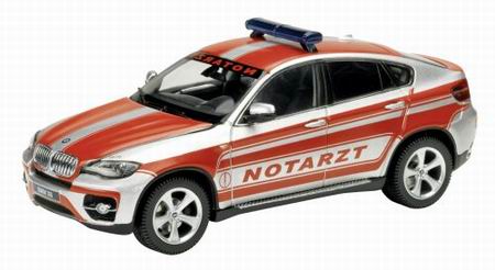 Модель 1:43 BMW X6 «Notarzt» (пожарная)