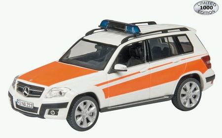 Модель 1:43 Mercedes-Benz GLK «Notarzt» (пожарная)