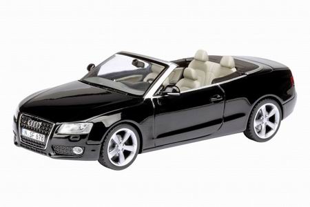 Audi A5 Cabrio - black 7283 Модель 1:43