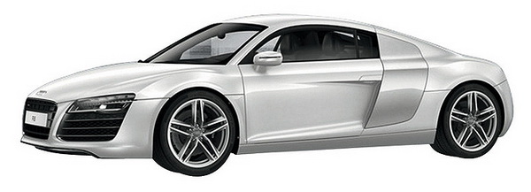 Модель 1:43 Audi R8 Coupe - white