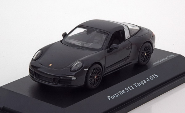 Модель 1:43 Porsche 911 (991) targa 4 GTS - black