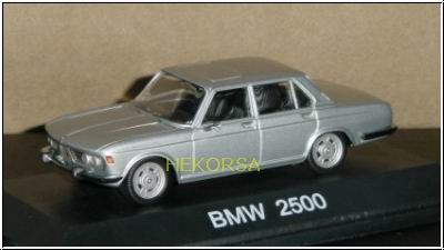 bmw 2500 (e3) - silver 80429411917 Модель 1:43