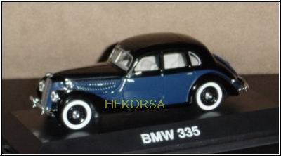 Модель 1:43 BMW 335 - blue black